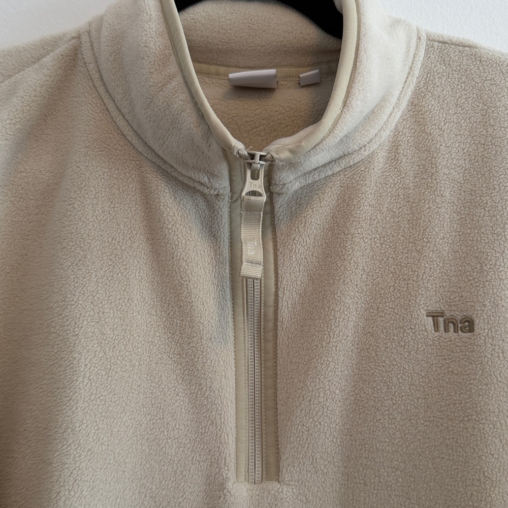 NWOT Aritzia TNA Sno Polar ¼ Zip Hip Sweater - Picture 7 of 11